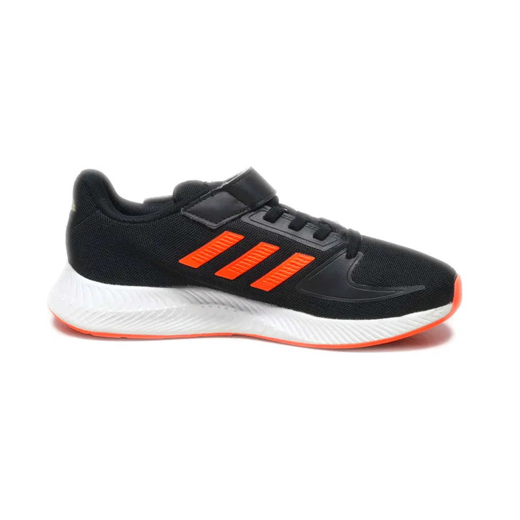 Adidas Neo Runfalcon 2.0 Sport Shoes Leather Black Colour For Kids