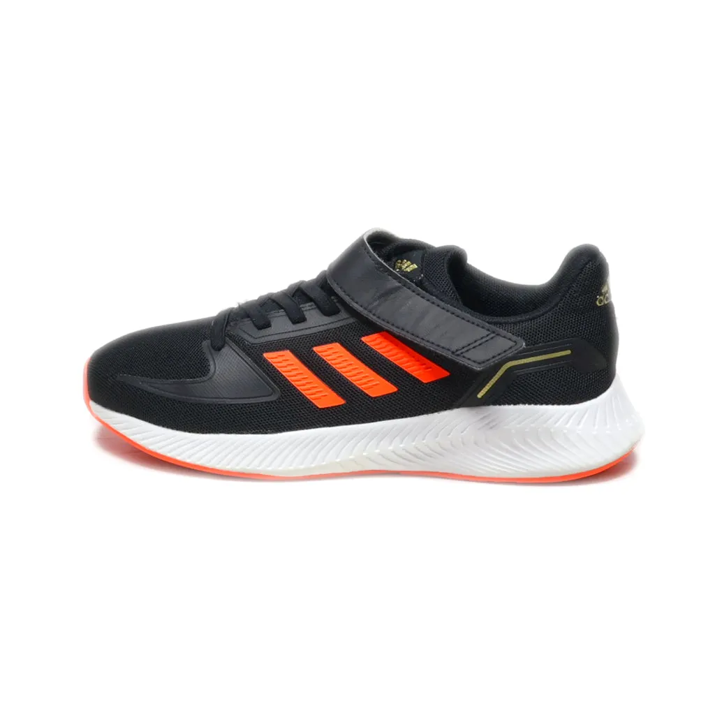 Adidas Neo Runfalcon 2.0 Sport Shoes Leather Black Colour For Kids