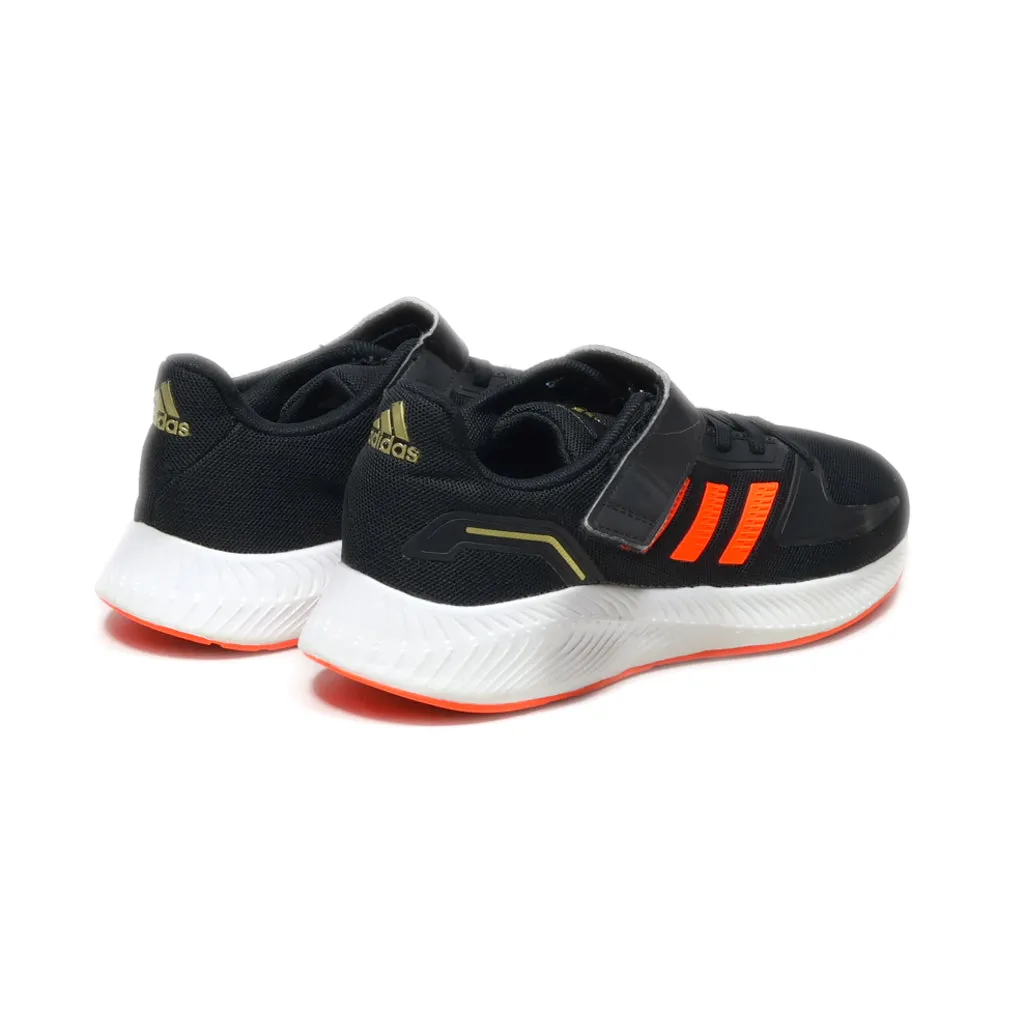 Adidas Neo Runfalcon 2.0 Sport Shoes Leather Black Colour For Kids