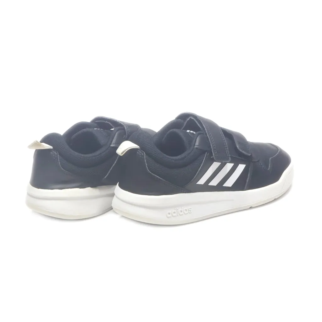 Adidas Tensaur C Low-Top Sneakers Leather Black Colour For Women