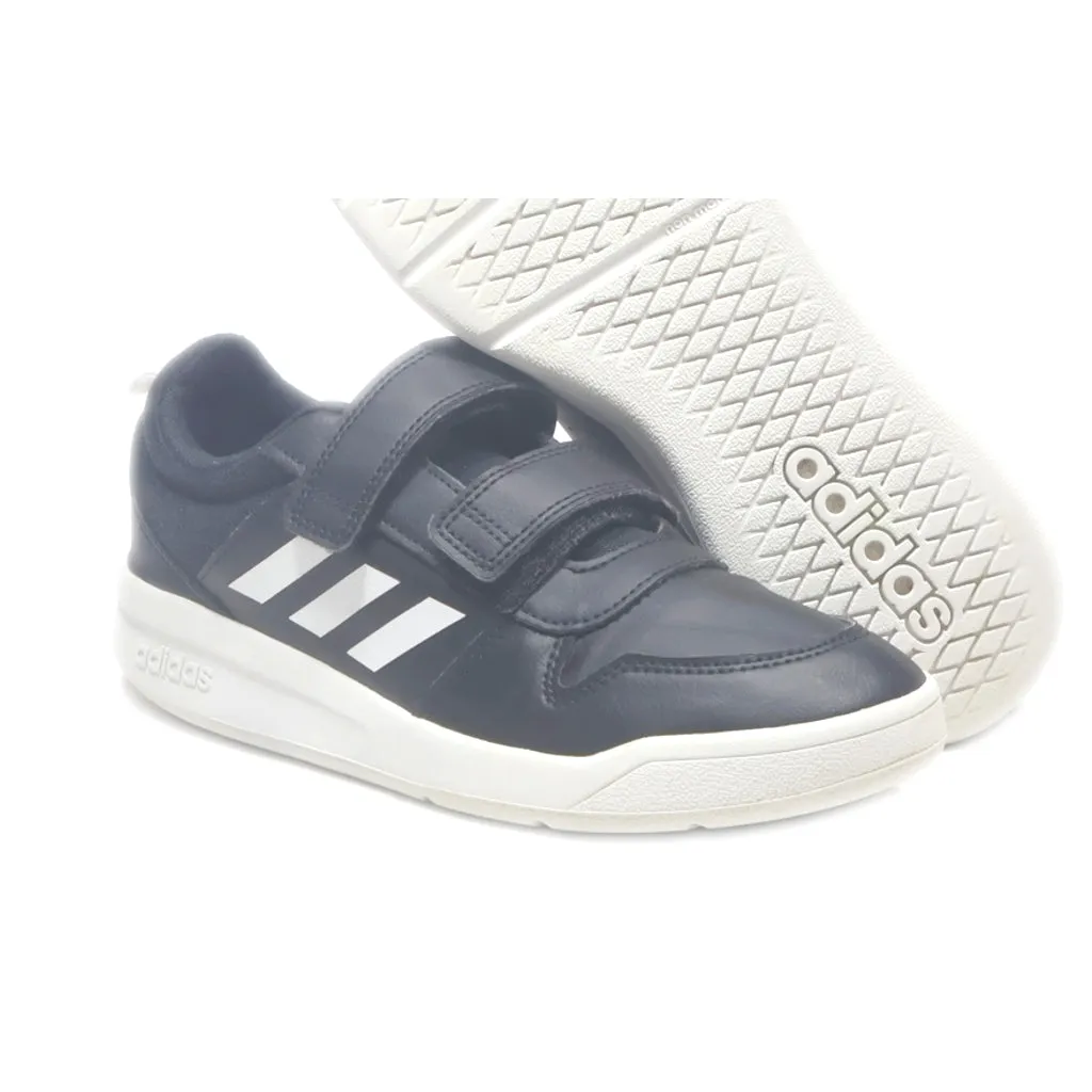 Adidas Tensaur C Low-Top Sneakers Leather Black Colour For Women