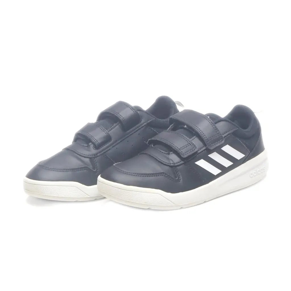 Adidas Tensaur C Low-Top Sneakers Leather Black Colour For Women