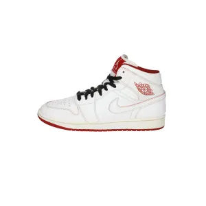 Air Jordan 1 Retro High-Top Sneakers Leather White Colour For Men