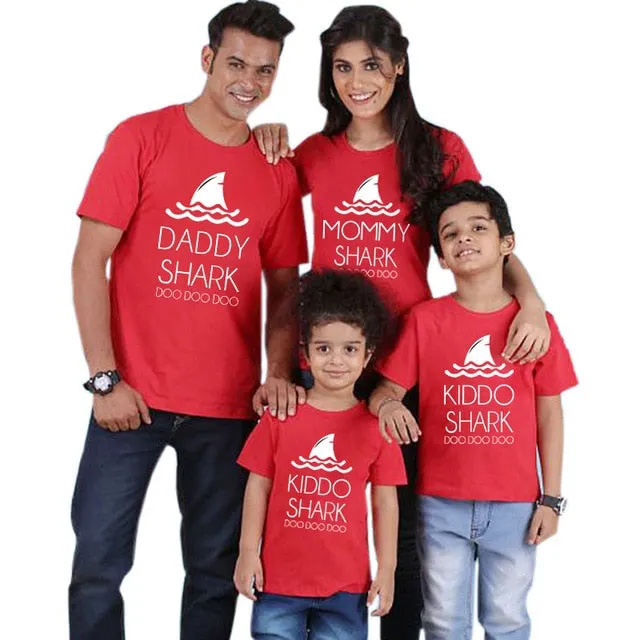 Baby Shark Family matching outfits father Mother of Dragons Babysaurus Whole Family Matching Shirts Funny