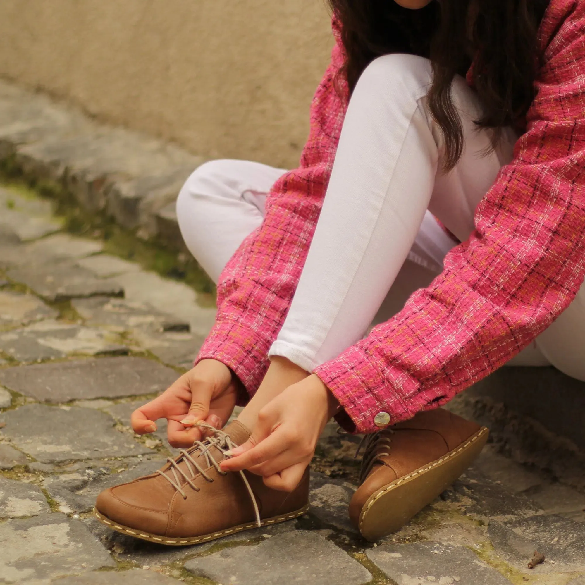 Barefoot Sneaker Matte Brown for Women