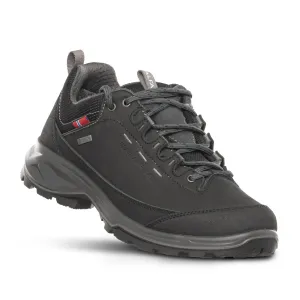 Brage Perform GTX M - Stable hiking shoe in leather - BLACK