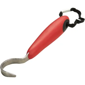 Brosserie Oster hoof cleaning hook, red