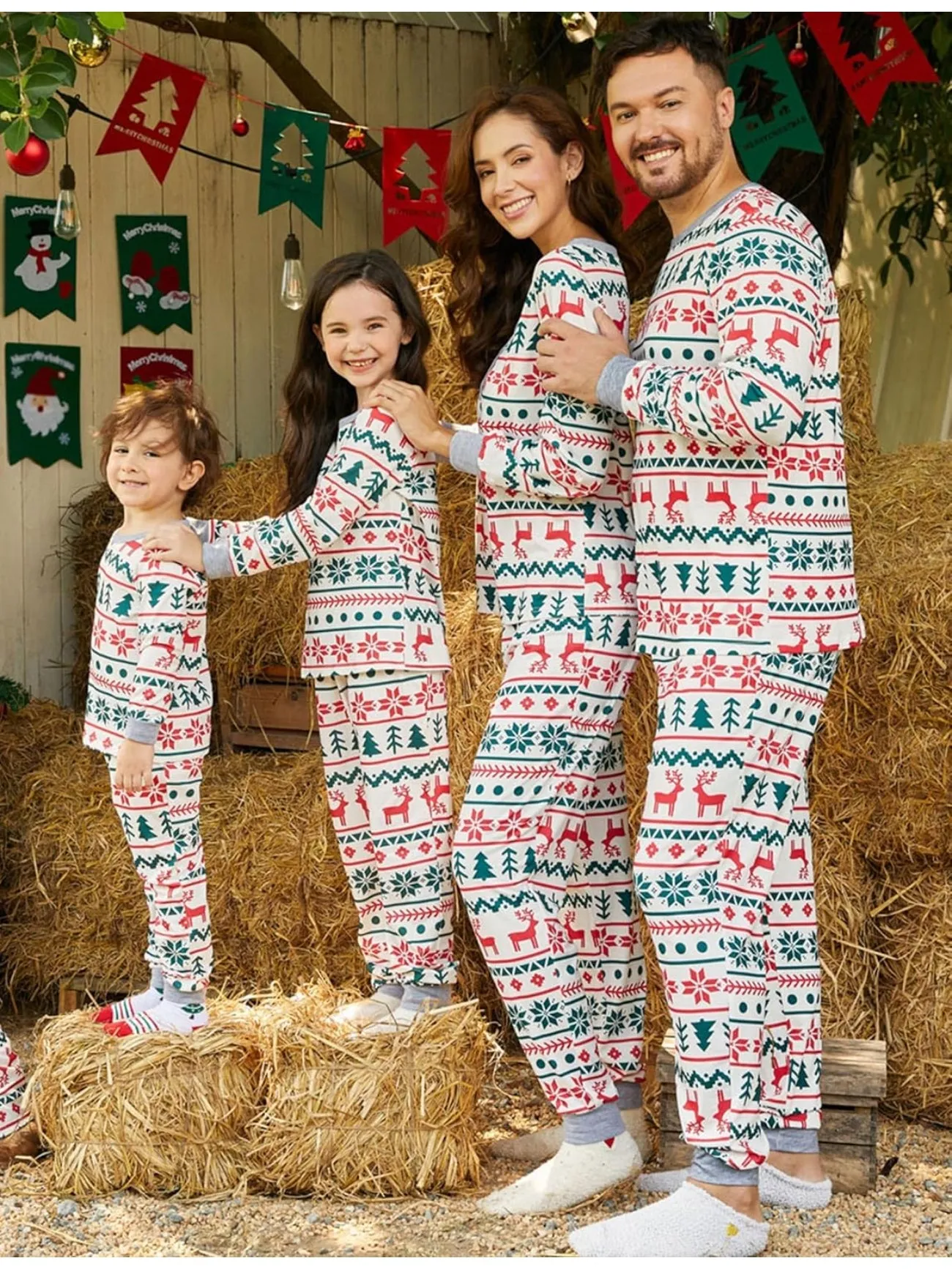 Christmas Festive Family Pajama Set