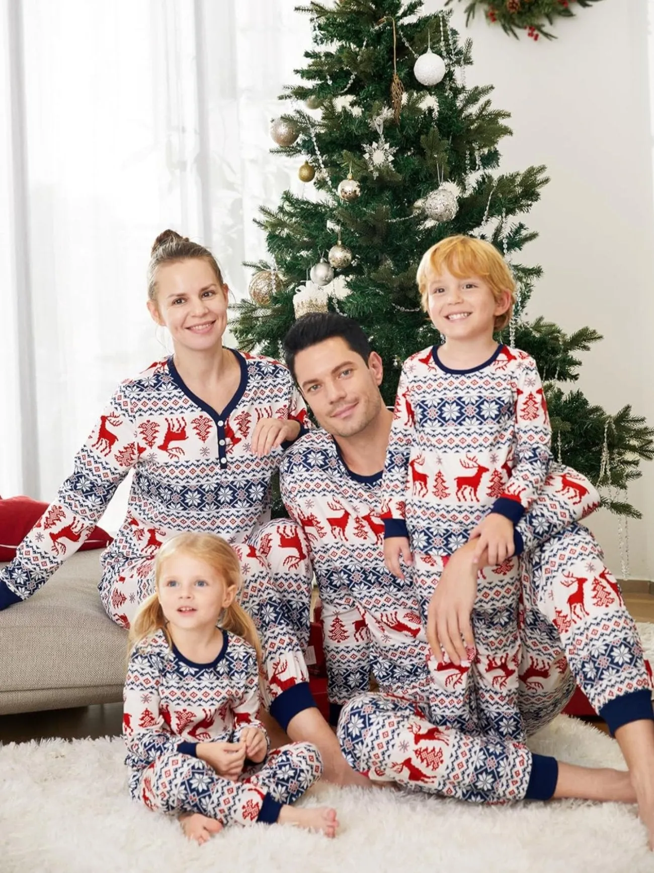 Christmas Festive Family Pajama Set