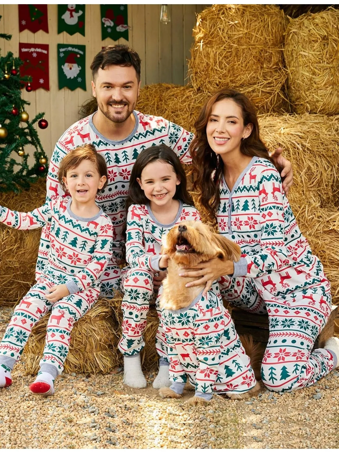 Christmas Festive Family Pajama Set