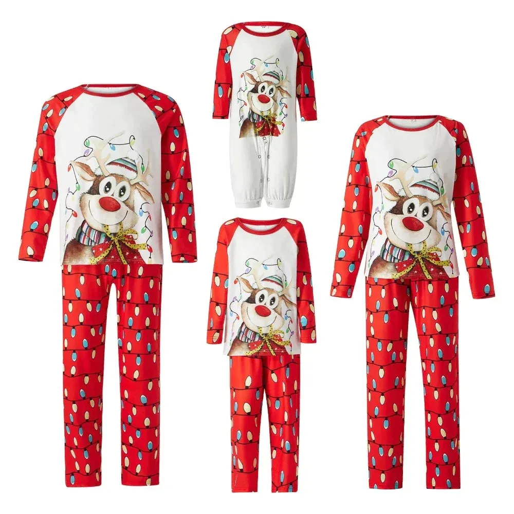 Christmas Lights Family Pajama Set