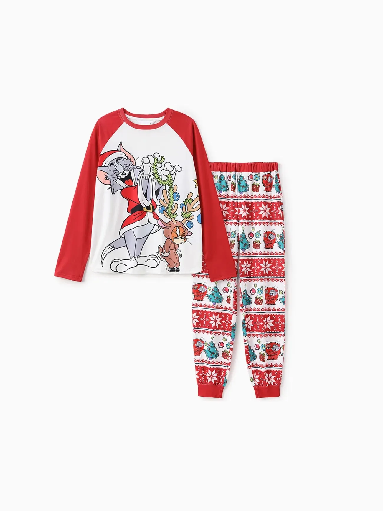 Christmas Tree Family Matching Pajama Set