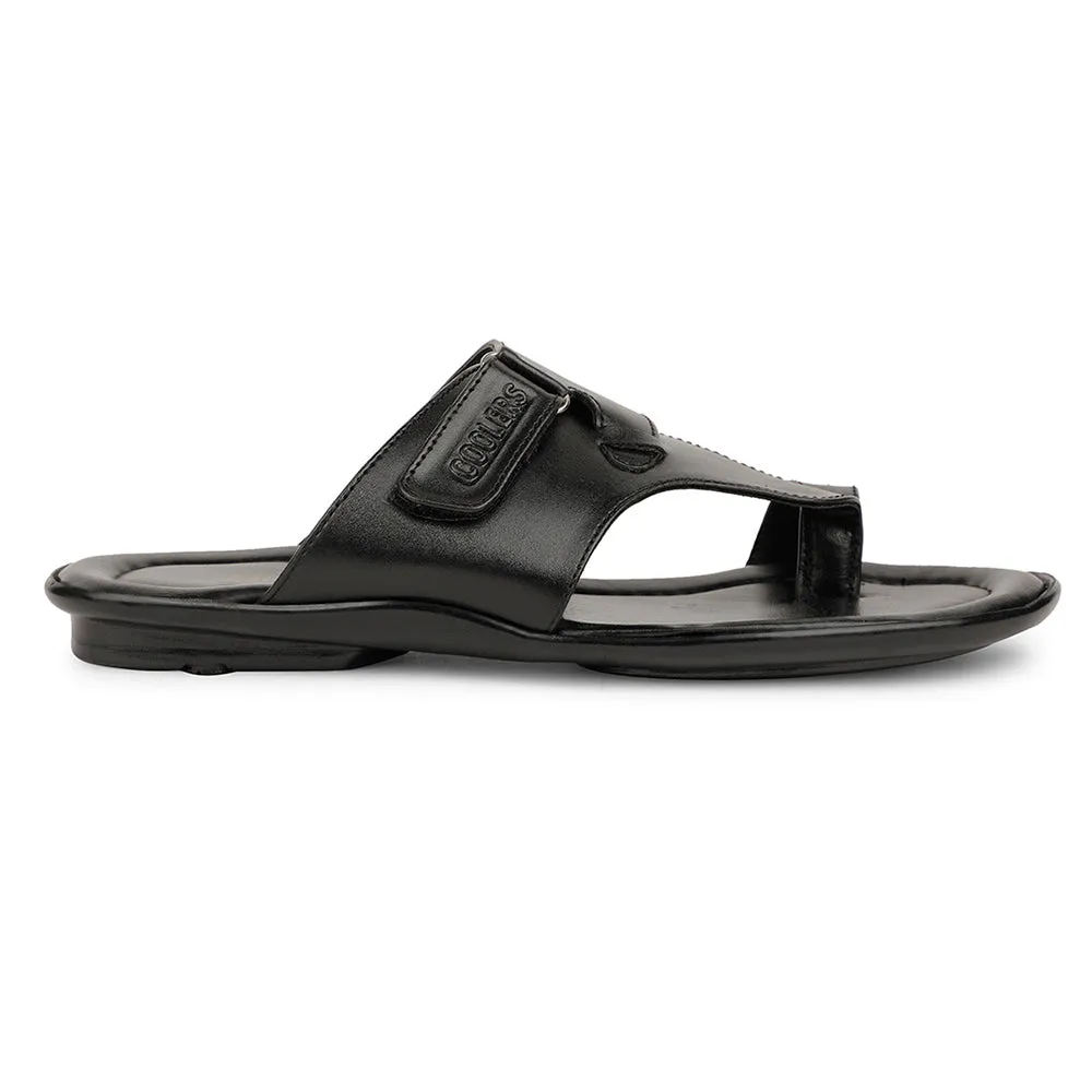 Coolers Casual Black Slipper For Mens ORTIZ-30 By Liberty