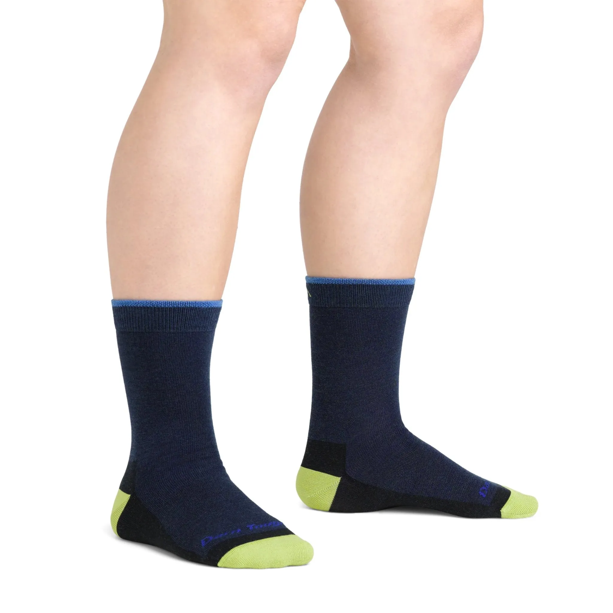 Darn Tough Vermont Kids' Field Trip Micro Crew Lightweight Hiking Sock - Eclipse