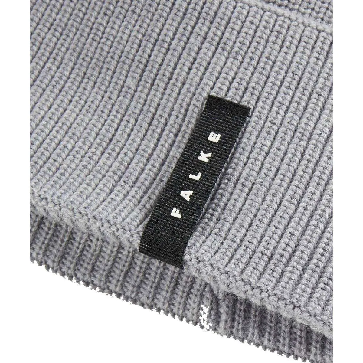 Falke Capsule Trekking Ribbed Beanie - Light Grey Melange