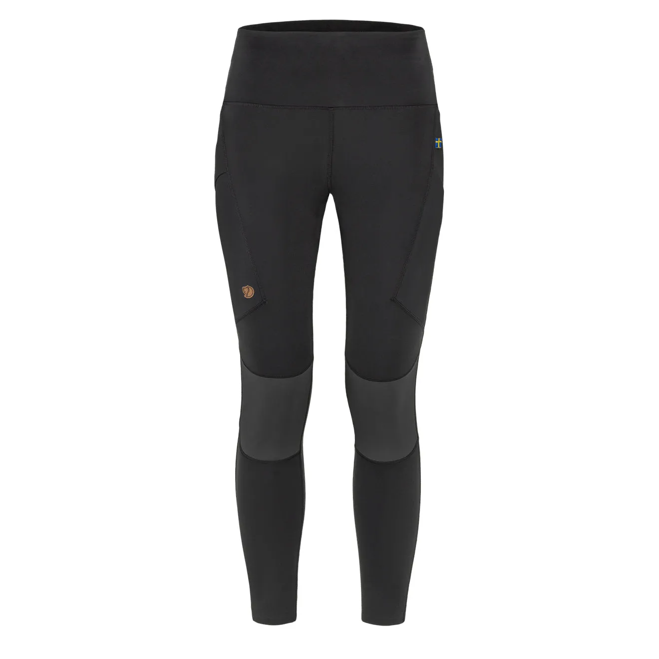 Fjallraven Womens Abisko Trekking Tights Pro Black / Iron Grey