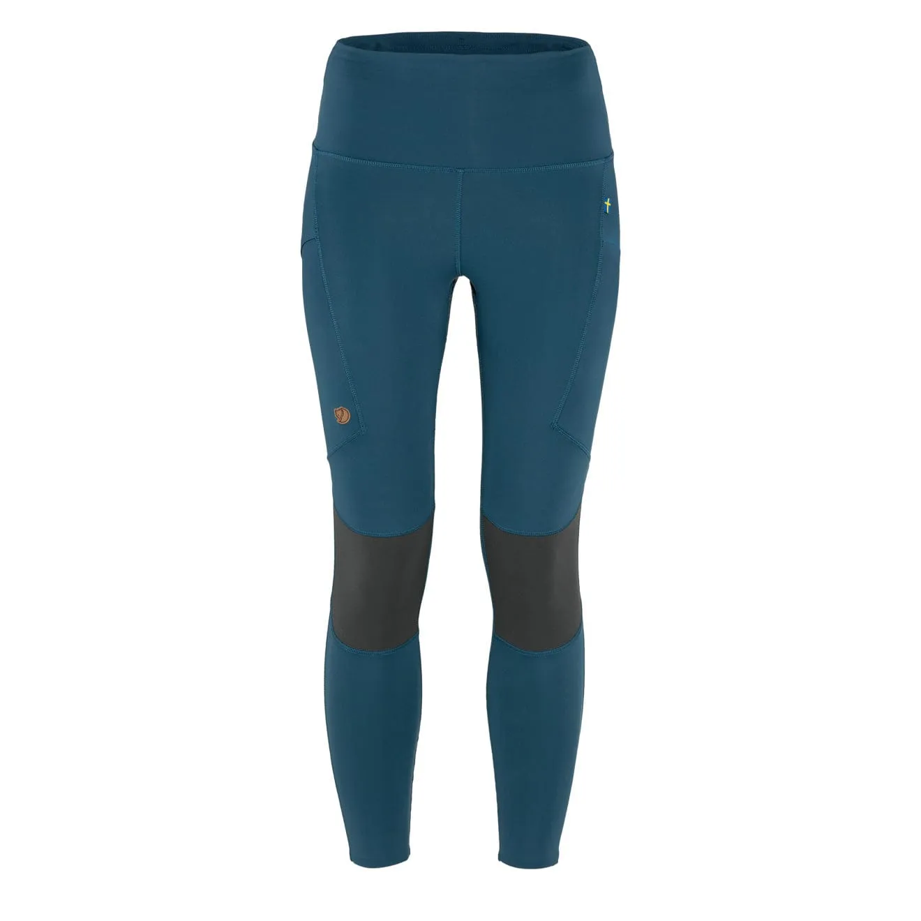 Fjallraven Womens Abisko Trekking Tights Pro Indigo Blue / Iron Grey