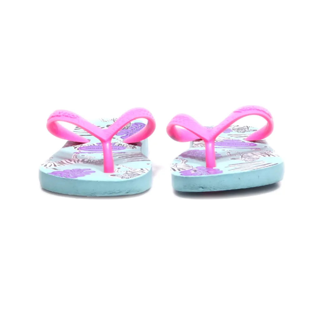 Havaianas Flat Sandals Rubber Pink Colour For Kids