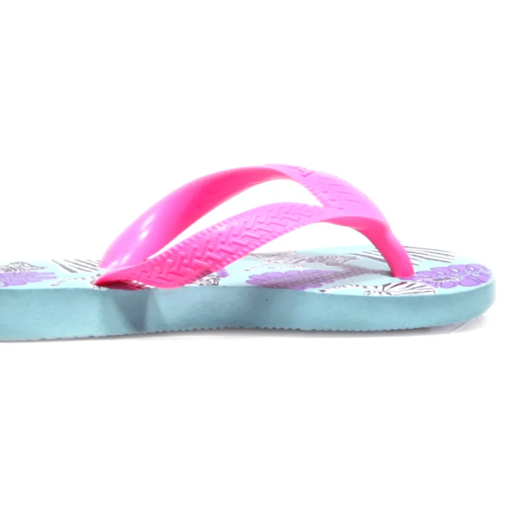 Havaianas Flat Sandals Rubber Pink Colour For Kids