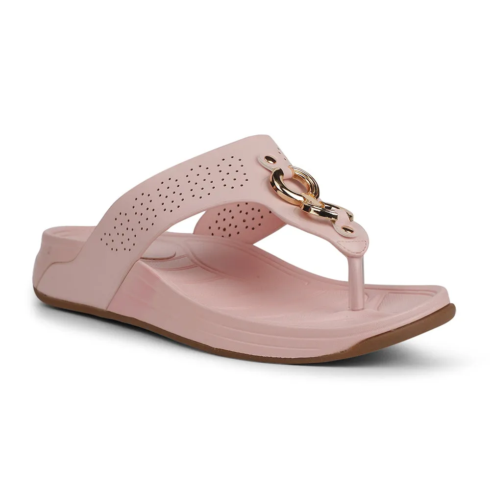 Healers Pink Casual Slipper For Women ZQ-AL-TH06 By Liberty