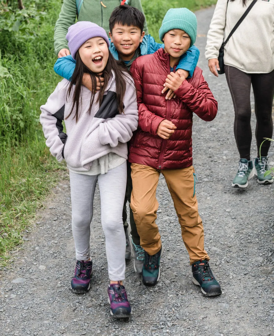 Little Kids' Wanduro Waterproof Shoe  |  Vintage Indigo/Scarlet Ibis