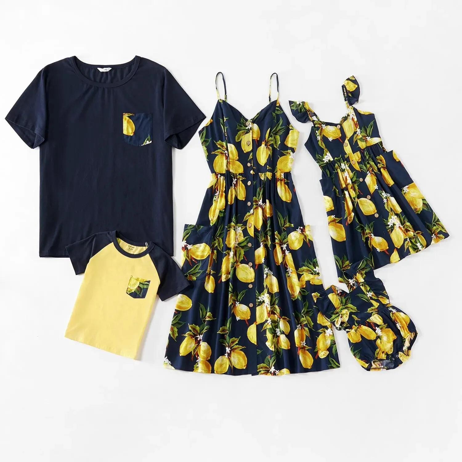 Matching Family Outfit - Lemon Summertime