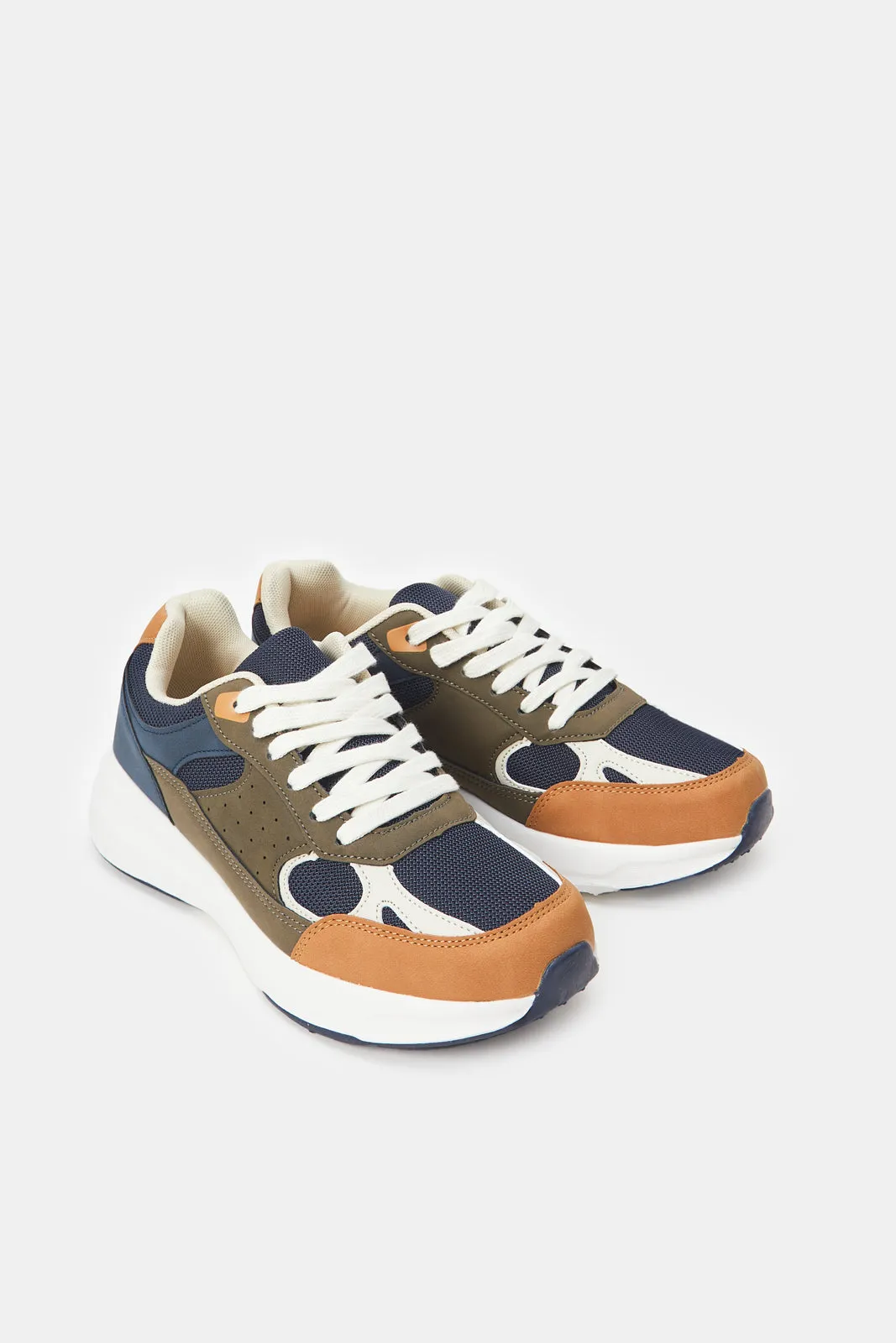 Men Multicolour Chunky Trainers