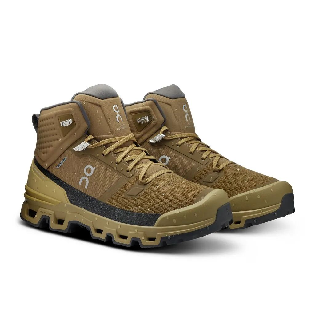 On Running Cloudrock 2 Waterproof (Mens) - Hunter/Safari