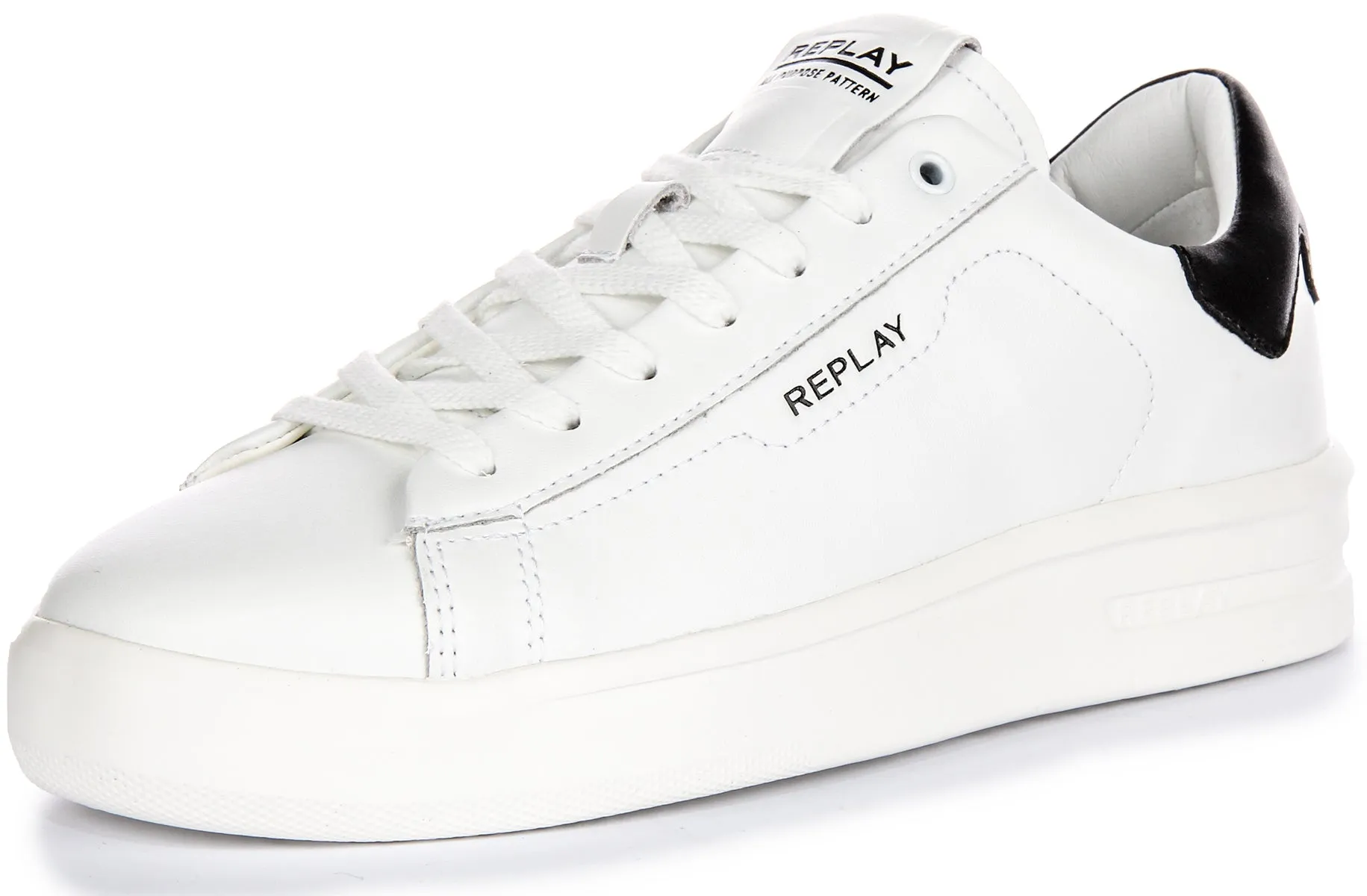 Replay University M Direct In White Black For Men