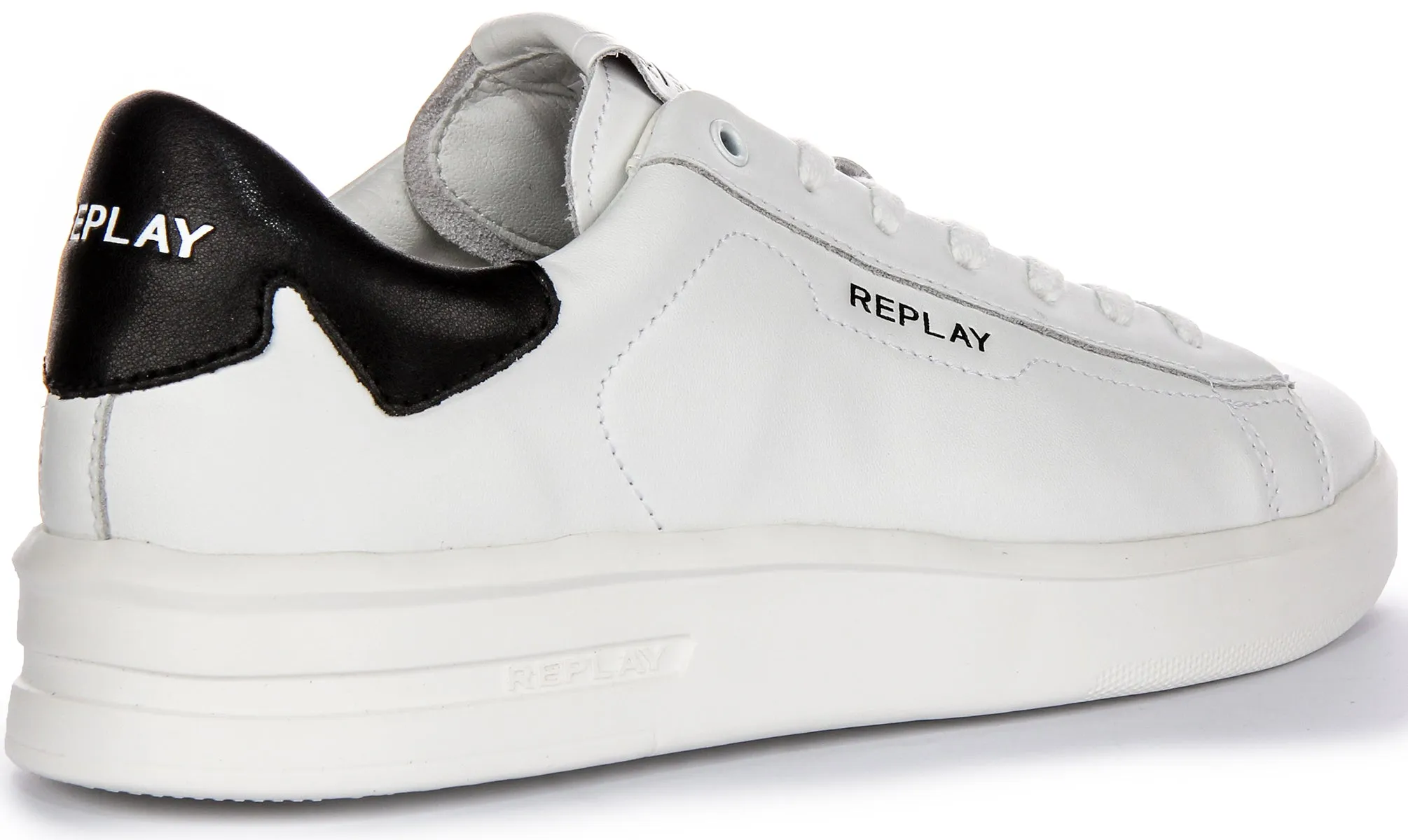 Replay University M Direct In White Black For Men