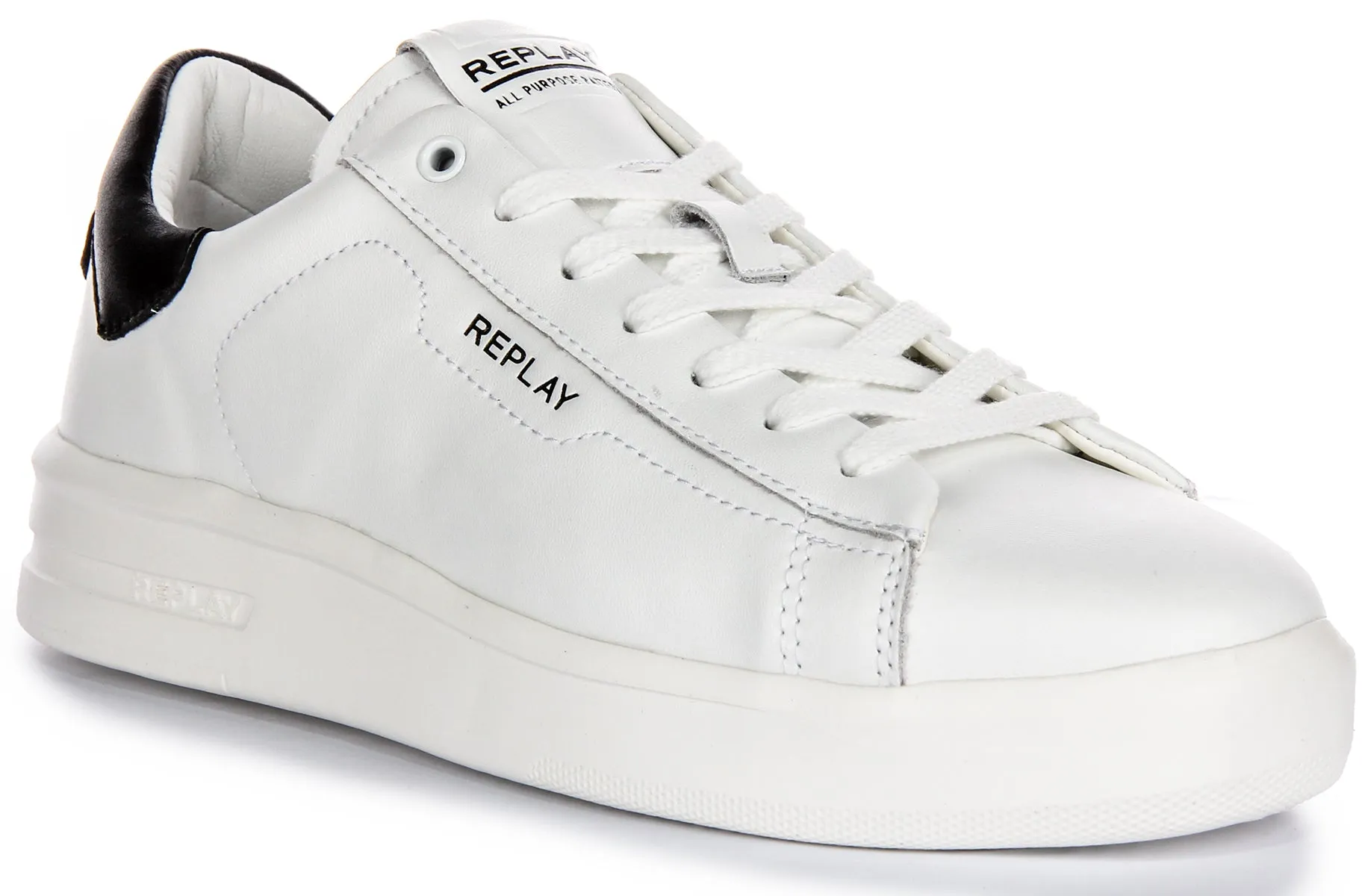 Replay University M Direct In White Black For Men