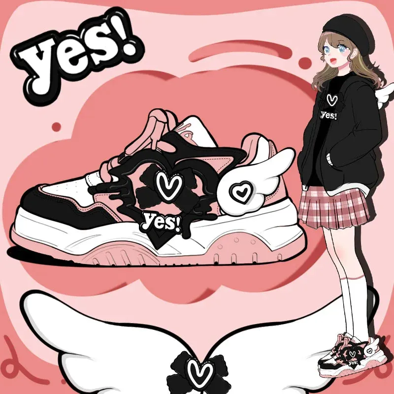 Sakura Wing Sneakers