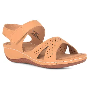 Senorita By Liberty MK-233 Casual Sandal For Women - Beige